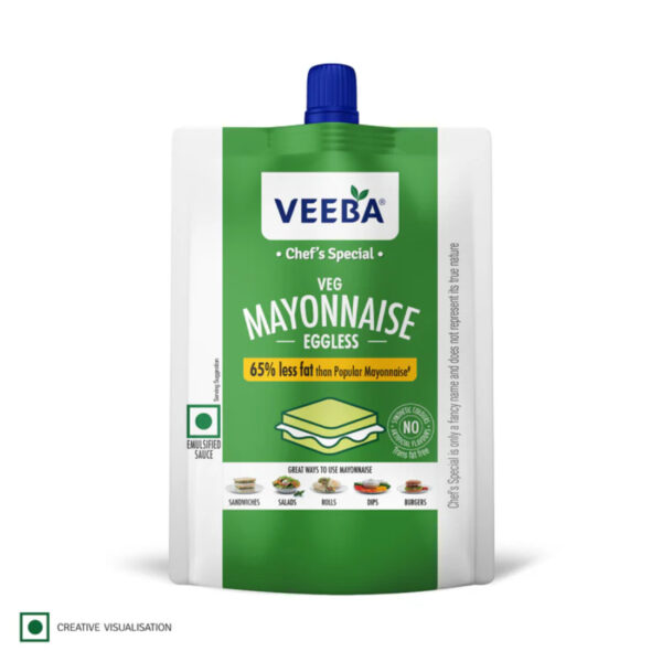 Veeba Chef's Special Veg Mayonnaise Eggless (100g)