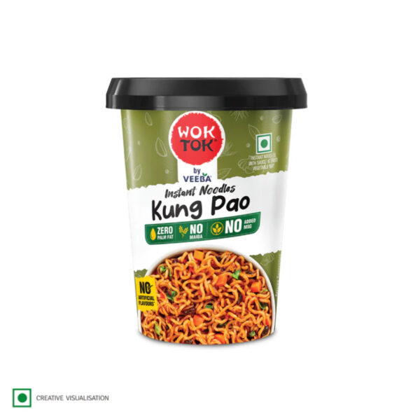 Veeba WokTok Instant Cup Noodles Kung Pao (92.5G)