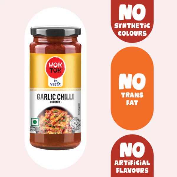 Veeba WokTok Garlic Chilli Chutney (250g)